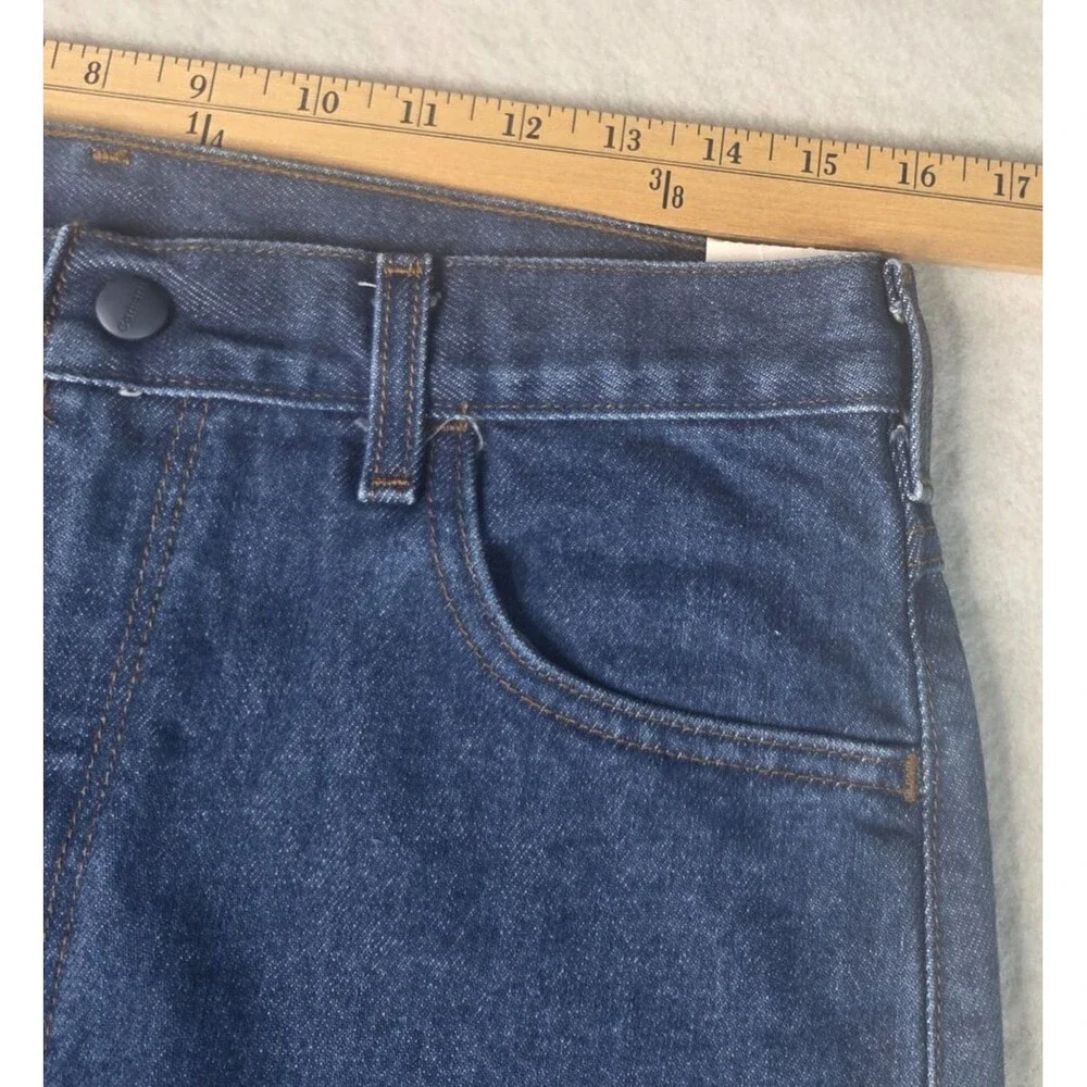Carhartt FRB160 DNM Jeans Mens 31x34 FR Flame Resistant Relaxed Straight NWT